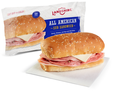 Landshire® SANDWICH ALL AMERICAN SUB IW 7.25 OZ 10000020011