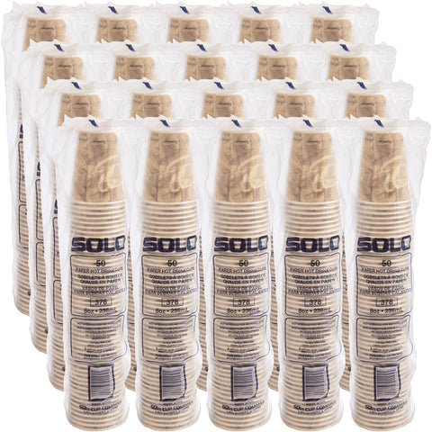 Cup Paper Hot Single Sided Poly 8 Oz
