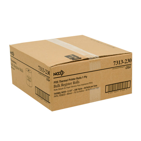 National Checking Company Register Roll, 3.13 inch -- 50 per case