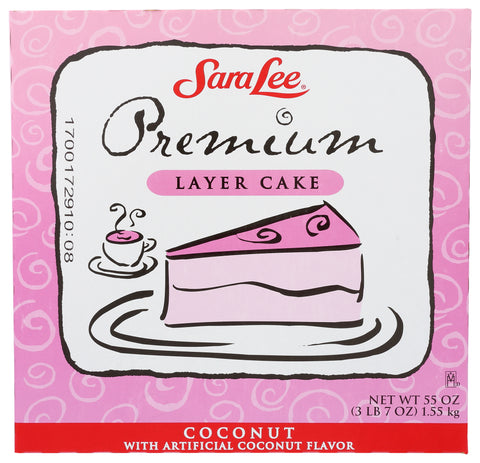 Cake Layer Coconut Premium Un-cut Round 9