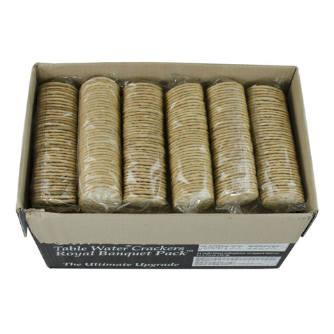 Carrs Table Water Royal Banquet Pack Crackers, 8.81 Ounce -- 12 per case