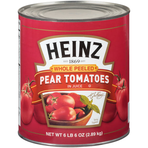Bell Orto Whole Peeled Pear Tomato, ,no. 10 Can -- 6 Per Case