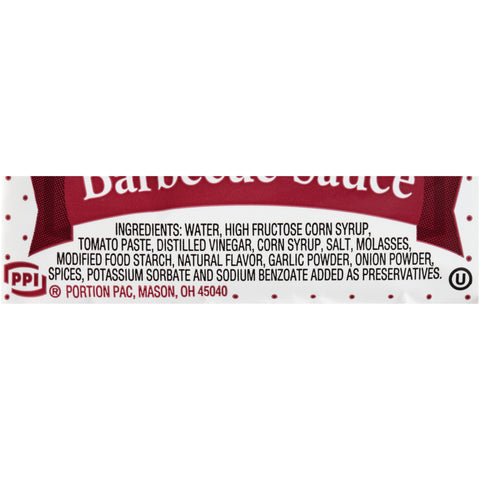 Sauce Barbecue Single Serve Packet 0027810/78000396