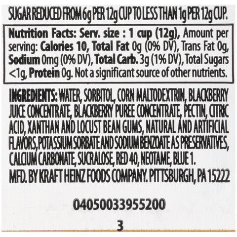 Heinz Assorted Jelly Diet Spread, 0.5 Ounce -- 200 per case.