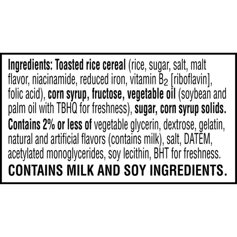 Snack Bar Rice Krispies Treats® Original