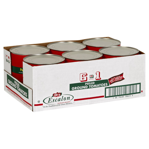 6 in 1 Peeled Ground Tomato Extra Heavy Puree, 102 Ounce -- 6 per case