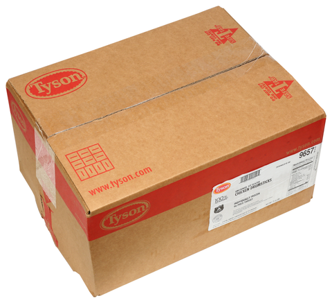 Tyson Individual Quick Frozen Extra Long Chicken Drumstick, 3.5 Ounce -- 96 per case.