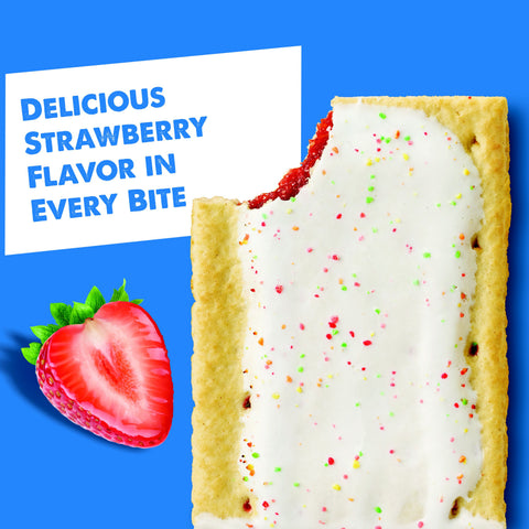 Poptart Strawberry Frosted 12 Ct