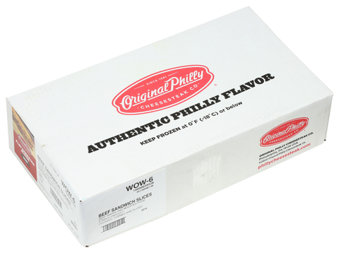 Beef Sandwich Slices Seasoned Original Philly 