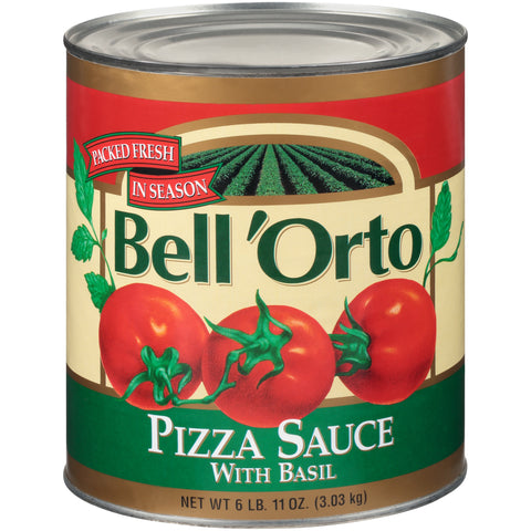 Bell Sauce Pizza W/Basil No. 10 Can -- 6 Per Case