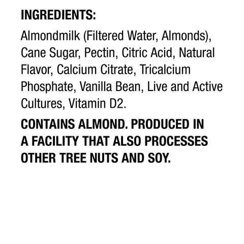 Silk Cultured Vanilla Almondmilk Yogurt Alternative, 5.3 Ounce -- 8 per case.
