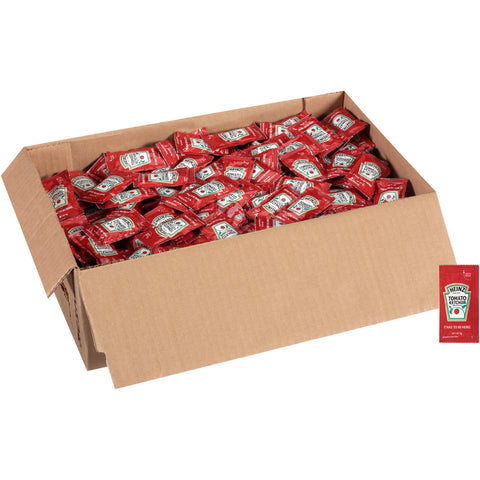 Heinz Ketchup Single Serve 500 Case 9 Gram