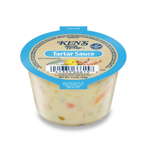 Sauce Tartar Single Serve Cup Refrigerated