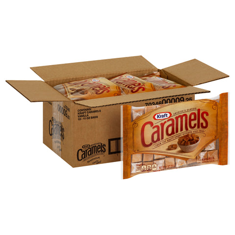 Kraft CANDY CARAMEL VANILLA BAG