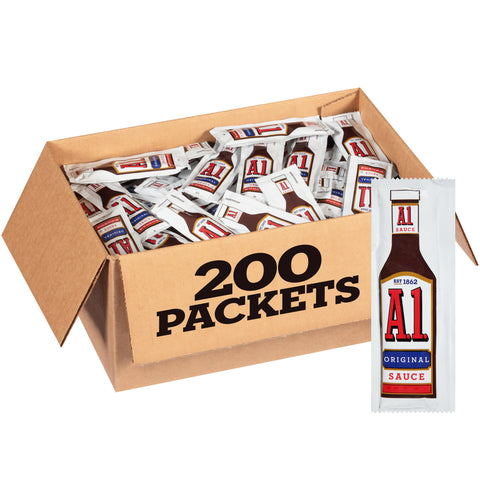 A.1. Single Serve Steak Sauce, 0.5 Ounce -- 200 per case