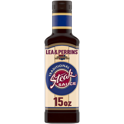 Lea and Perrins Traditional Steak Sauce, 15 ounce -- 12 per case