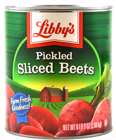 Libbys Pickled Sliced Smooth Beets, 105 Ounce -- 6 per case