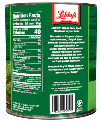 Seneca® BEET SLICED MEDIUM