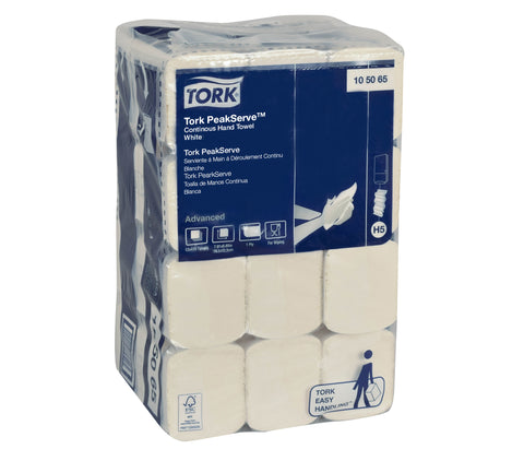 Essity Tork Advanced PeakServe White Continuous Hand Towel, 7.91 x 8.85 -- 4920 per case
