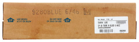 Pie Blueberry Fruit Traditional Unbaked 10