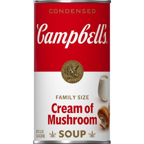 Campbell's® SOUP CREAM OF MUSHROOM FAMILY SIZE