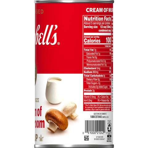 Campbell's® SOUP CREAM OF MUSHROOM FAMILY SIZE