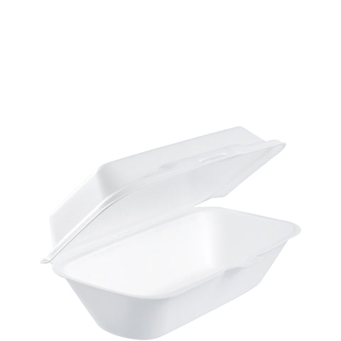 Dart Large Expanded Polystyrene Foam Hoagie Container, 9.8 x 5.3 x 3.3 inch -- 500 per case