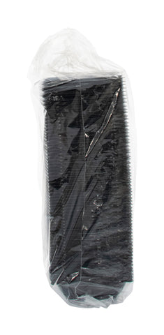 PresentaBowls Pro® BOWL PLASTIC BLACK SQUARE 8 OZ