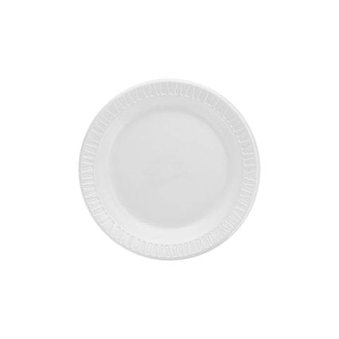 Dart Quiet Classic® PLATE FOAM LAMINATED WHITE 6