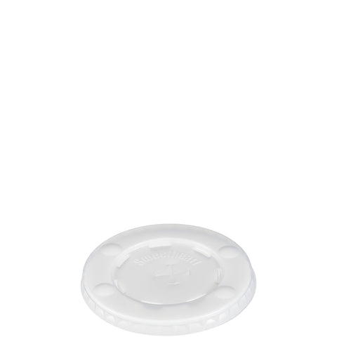 Solo® LID TRANSLUCENT W/ STRAW SLOT AND IDENTIFICATION BUTTONS