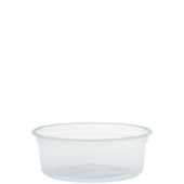 MicroGourmet® CONTAINER PLASTIC TRANSLUCENT DELI 8 OZ