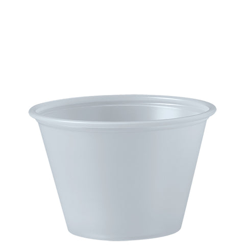 Cup Plastic Portion Souffle Translucent 2.5 Oz