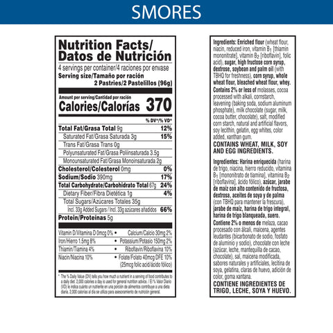 Pop-Tarts® PASTRY POP-TARTS SMORES FROSTED