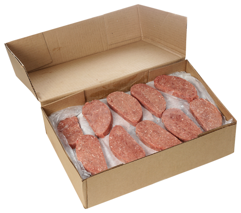 Advance Food Company Steak EZE Break Away Marinated Beef Steak - Piece, 3 Ounce -- 53 per case.