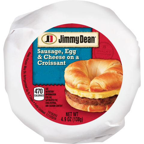 Sandwich Croissant Sausage Egg & Cheese Iw