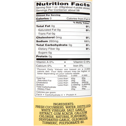 Heinz® PICKLE KOSHER DILL SLICES THIN 632700/78000974