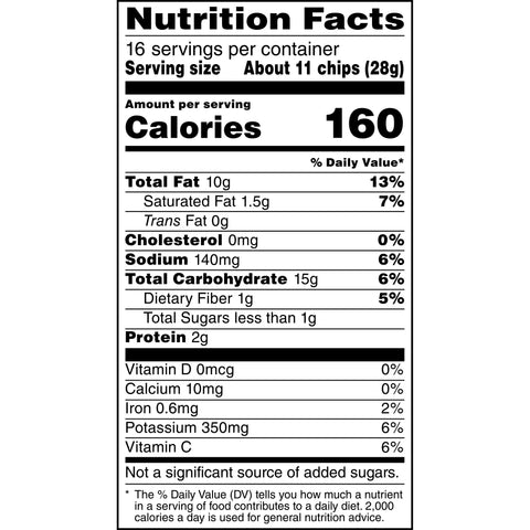 Chip Potato Wavy Regular Bulk
