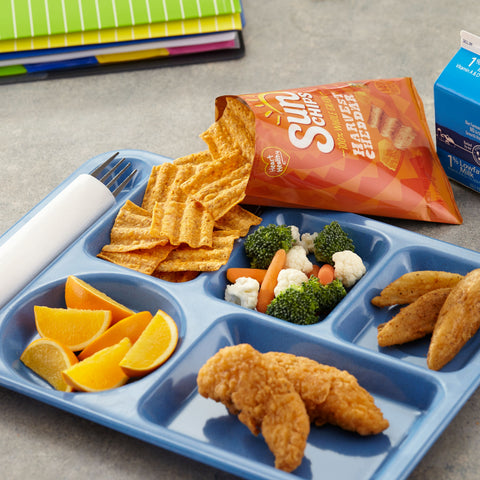 Chip Multigrain Harvest Cheddar Whole Grain Single Serve