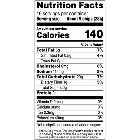 Santitas Regular Corn Tortilla Chips, 1 Pound -- 8 per case.