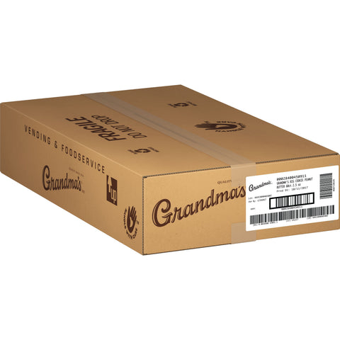 Grandmas Homestyle Big Peanut Butter Cookie, 2.5 Ounce -- 60 per case.