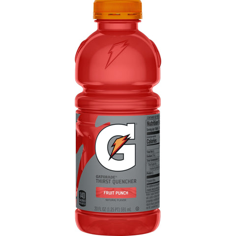 Gatorade DRINK GATORADE FRUIT PUNCH WIDEMOUTH PLASTIC BOTTLE