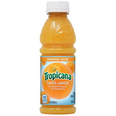 Tropicana JUICE ORANGE PLASTIC BOTTLE