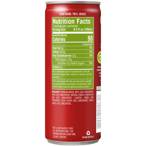 Izze SODA CHERRY LIME IZZE