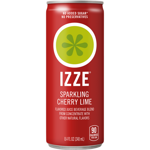 Izze JUICE CHERRY LIME SPARKLNG CAN
