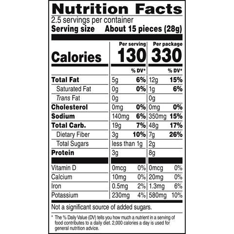 Off The Eaten Path Sea Salt Veggie Crisps, 2.5 Ounce -- 24 per case