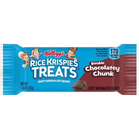 Kellogg's® SNACK BAR RICE KRISPIES TREATS® DOUBLE CHOCOLATEY CHUNK