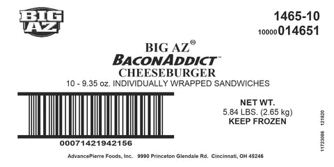 Sandwich Baconaddict Cheeseburger