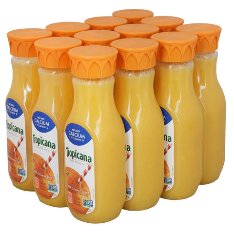 Tropicana Pure Premium JUICE ORANGE + CALCIUM PURE PREMIUM PLASTIC BOTTLE