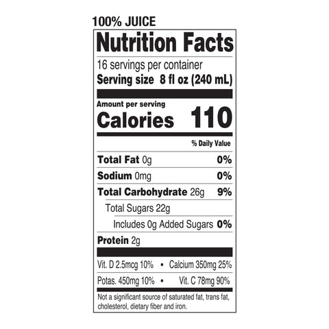 Tropicana Pure Premium Orginal 100 Percent Orange Juice, 128 Fluid Ounce -- 4 per case.