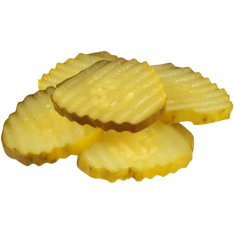 Heinz Pickle Kosher Dill Thick Slice Crinkle Cut, 99 Fluid Ounce -- 6 Case